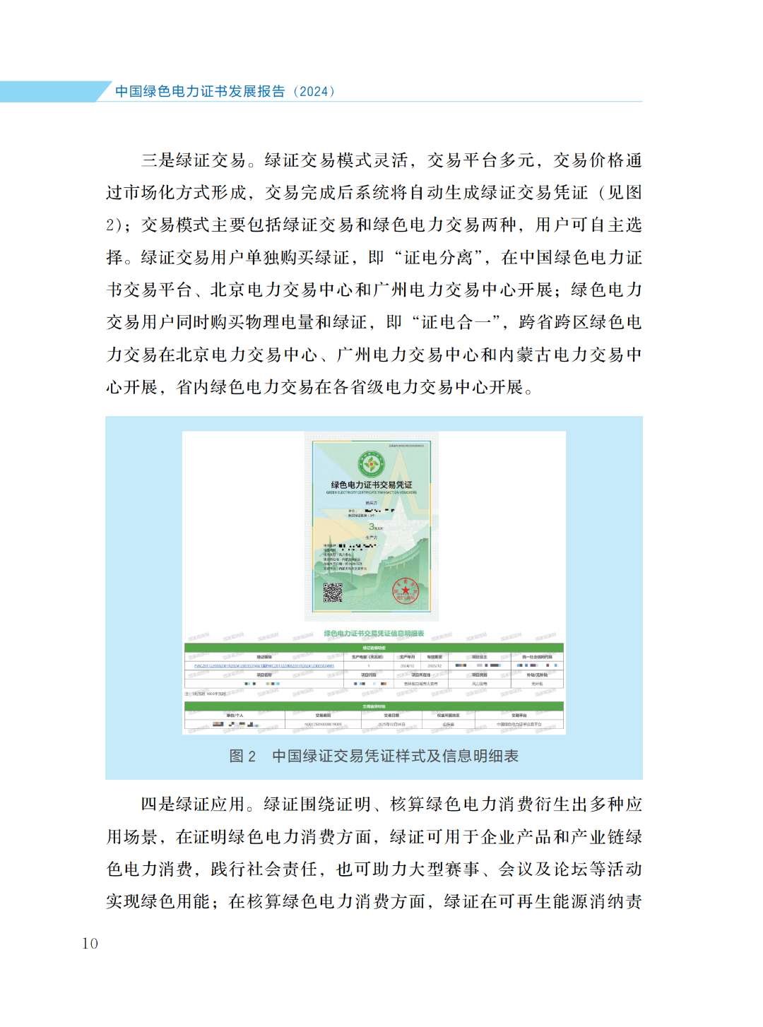 國(guó)家能源局 | 《中國(guó)綠色電力證書(shū)發(fā)展報(bào)告（2024）》