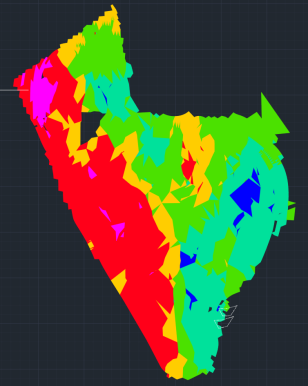 分項控制導出內容、導出等高線、導出山體分析顏色——導出圖紙功能升級